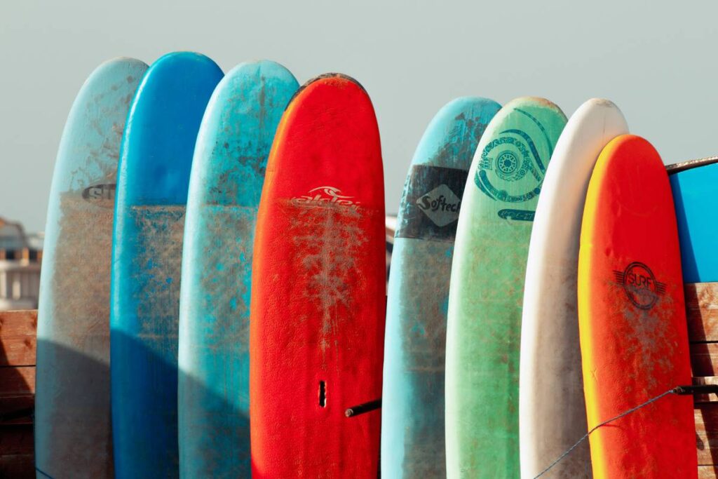 Surf Boards on the beach